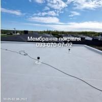 Монтаж ПВХ покрівлі Укладання ПВХ мембрани
