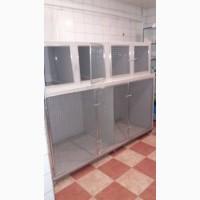 Ветеринарная клетка двухъярусная с освещением и подогревом пола