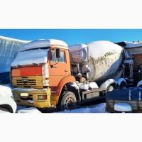 Автобетоносмеситель на базе КамАЗ 6520 (миксер)