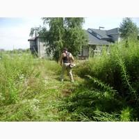 Покос травы Покосить траву Уборка участка