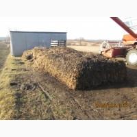 Продам перегній у мішках