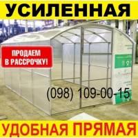 ПРЯМАЯ Теплица ОЦИНКОВКА МЕТАЛЛ Парник Поликарбонат, Пленку, Теплиця (Васильков)