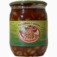 Квасоля в томатному соусі консервована