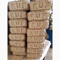 Топливный брикет из древесины RUF (руф)