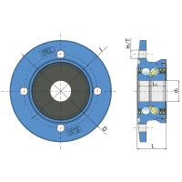 Ступиця IL50V-104/4T-B30 FKL, 177483, 160690, 151659, 496661, 184594, 177483-SP