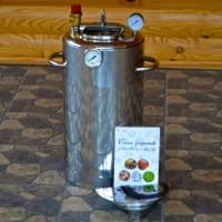 Автоклав огневой ЛЮКС-21 с биметаллическим термометром