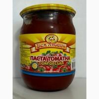 Пасту томатну власного виробницва за ДСТУ, ТУ, 320г., 450г., 530г., 1, 1 кг