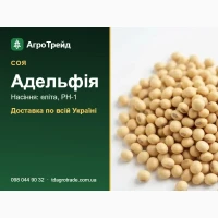 Адельфія - соя, насіння еліта, РН-1 з документами