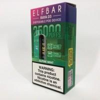 Сигарета ELF BAR D3 25000 тяг ••• Альпійська М#039; ята