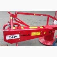 Срочно польская роторная косилка WIRAX Виракс 1, 65 оригинал+кардан