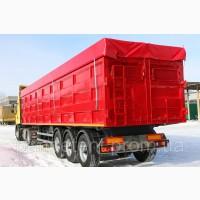 Тент накидка на камаз зерновоз 3, 1х7м из пвх ткани с люверсами(кольцами)