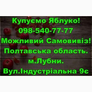 На постійній основі закуповую яблуко дрібним та великим оптом від населення і заготувачів