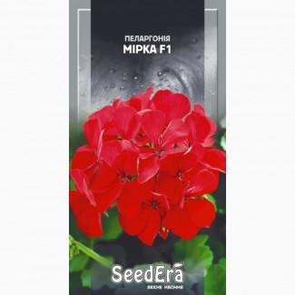 Комнатные цветы Пеларгония красная Мерка F1 5шт SeedEra