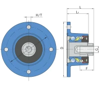 Ступиця IL60-133/4H-3/4-16UNF FKL, 131415, BAA-0026 Degelman, BAA-0026, GA131415 Kinze