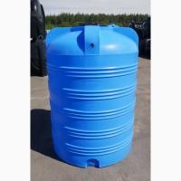 Емкость вертикальная пластиковая на 1500 литров