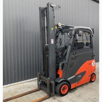 Вилковий навантажувач електро Linde E16PH-02 2018 року 2010мг 6075 мм підйом