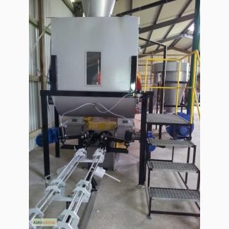 Пресс для производства топливных брикетов из отходов древесины и соломы