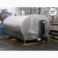 Танк охладитель молока Б/У DELAVAL 10000 закрытого типа объемом 10000 литров