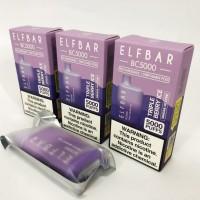 Електрона сигарета Elfbar BC 5000 тяг, 5% • Потрійна ягода з льодом •