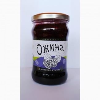 Ожина подрібнена з цукром 350g (ежевика с сахаром)