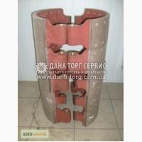 Колодка тормоза заднего верхняя (В 140мм), колодка тормозная задняя КРАЗ