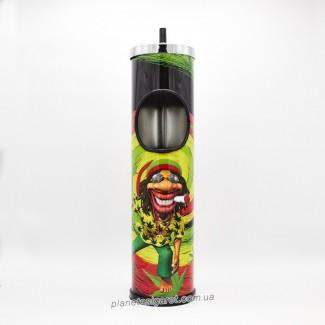 Підлогова самоочисна попільничка-урна висока 6-1419