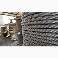 Канат стальной. Канат оцинкованный. Канат нержавеющий. Трос стальной