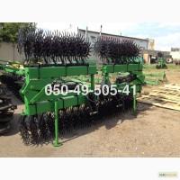 Американська ротаційна пружинна зубова борона Джон Дір John Deere 6 метрова
