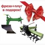 Мотоблок дизельный Кентавр МБ 1080Д 8 л.с. ВОДА (фреза + плуг). 2017 г