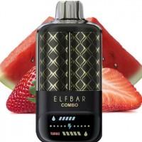 Сигарета ELFBAR Combo 25000. Перемикання смаків:Кавунlt;наgt;Полуниця