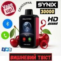 Розумна сенсорна сигарета-телефон SYNIX 30000 тяг • Вишневий Твіст