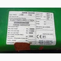 Самохідний кормозбиральний комбайн John Deere 7750