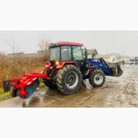 Трактор Mahindra 9500 + фронтальний навантажувач + щітка підмітальна 2 м