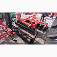 Борона дискова, агрегат АДП-2, 5 з регулювання кута атаки, 2 в 1, навісний і причіпний