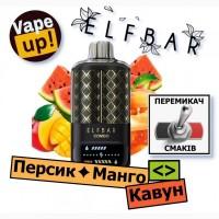 Сигарета ELFBAR Combo 25000. Перемикання смаків: Персик-Мангоlt;наgt;Кавун
