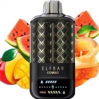 Сигарета ELFBAR Combo 25000. Перемикання смаків: Персик-Мангоlt;наgt;Кавун