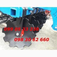 Новинка Прицепная борона БДФ-П-2.4 дисковая (колеса по середине)для МТЗ-82-892