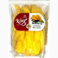 Манго натуральный сушёный без сахара King 1 Кг. Натуральный 100%