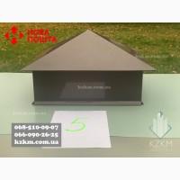 Колпак на столб высокий, колпаки на забор, колпак для столба HIGH, колпак на столб