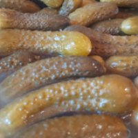 Огірок бочковий, солений