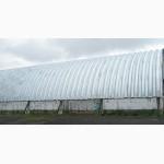 Бескаркасные арочные ангары, напольные зернохранилища, склады