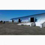 Бескаркасные арочные ангары, напольные зернохранилища, склады