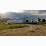 Бескаркасные арочные ангары, напольные зернохранилища, склады