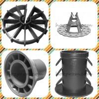 Фіксатори для арматури Зірочка, Ялинка, Настил, Конус