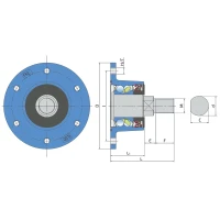 Ступиця ріжучого вузла Agro Point IL60-130/6T-M27 FKL, m21427 Farmet