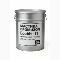 Мастика для рубероида холодная ПРОМИЗОЛ Ecobit -11 ДСТУ Б В.2.7-108-2001 20 кг
