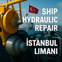 Ship hydraulic system repair Tuzla Istanbul Turkey port services marine hydraulic syst