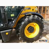 Телескопический погрузчик JCB 531-70, 970 м.ч