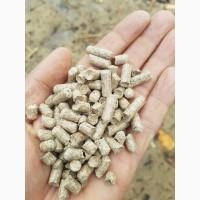 Древесные гранулы пеллеты (A1) из сосны от производителя 8 мм