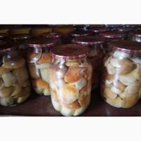 Гриби мариновані, білі
